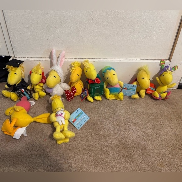 Peanuts Other - Snoopy Woodstock Lot Of 10